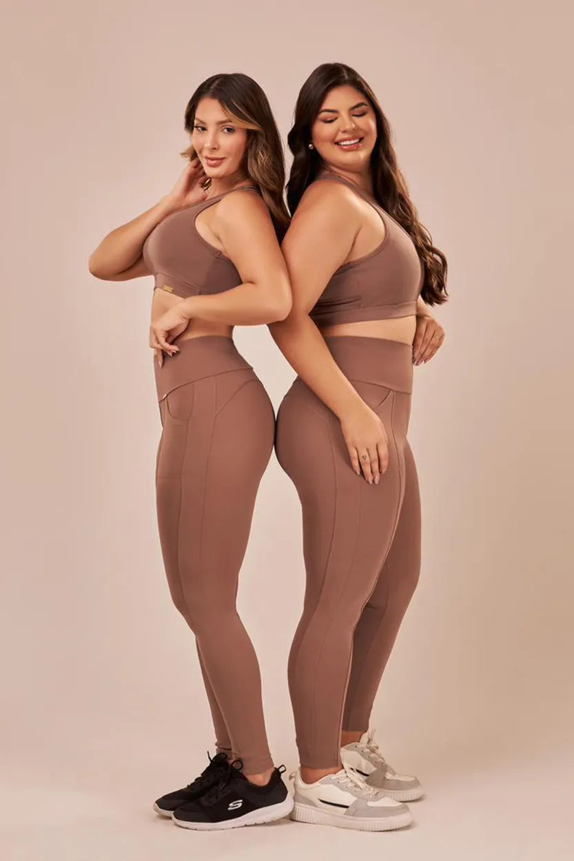 Calça Legging Big Bumbum Tan