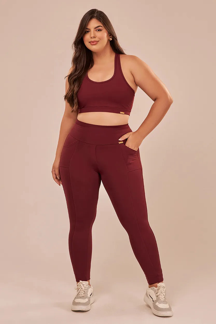 Calça Legging Big Bumbum Purple
