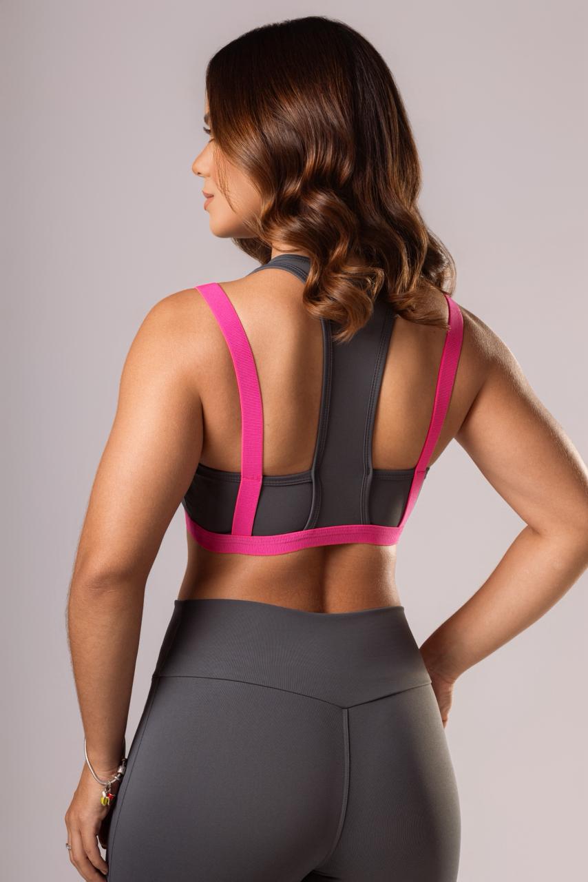 Top Charge - Grey + Lilac